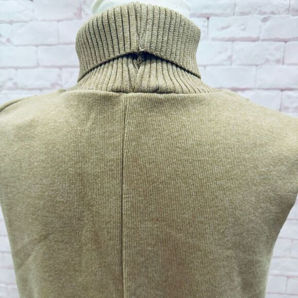 New ZARA turtle neck top color tan size large - Picture 6 of 8